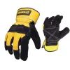 Захисні рукавиці DeWALT розм. L/9, зі шкіряною долонею та пальцями (DPG41L)