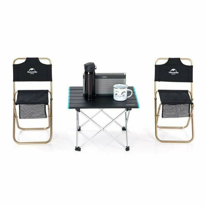 Туристический стол Naturehike NH19Z008-Z, алюміній, Розмір S, сірий (6927595737293) изображение 6