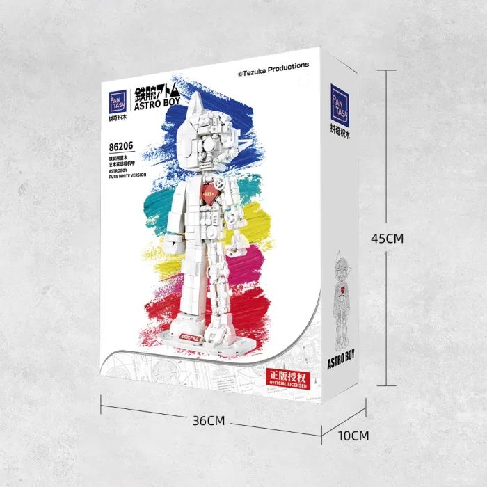 Конструктор Pantasy Astro Boy: Чисто біла версія (86206) зображення 7