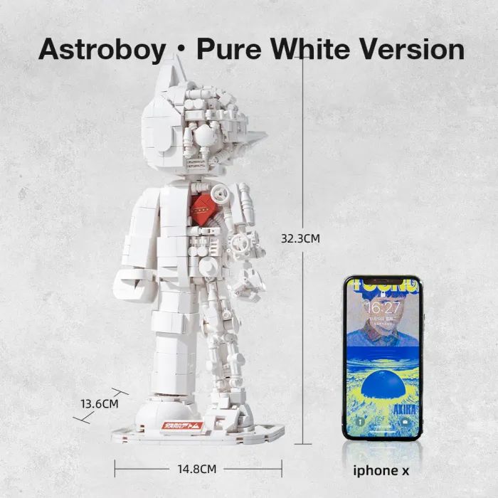 Конструктор Pantasy Astro Boy: Чисто біла версія (86206) зображення 8