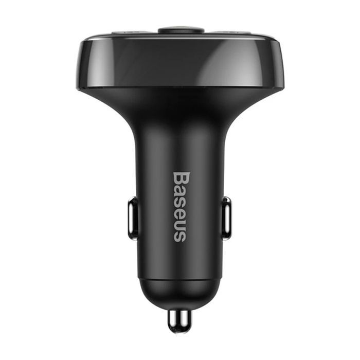 FM модулятор Baseus T Shaped S-09A 2 х USB Type-A, microSD Black (CCMT000001) зображення 3