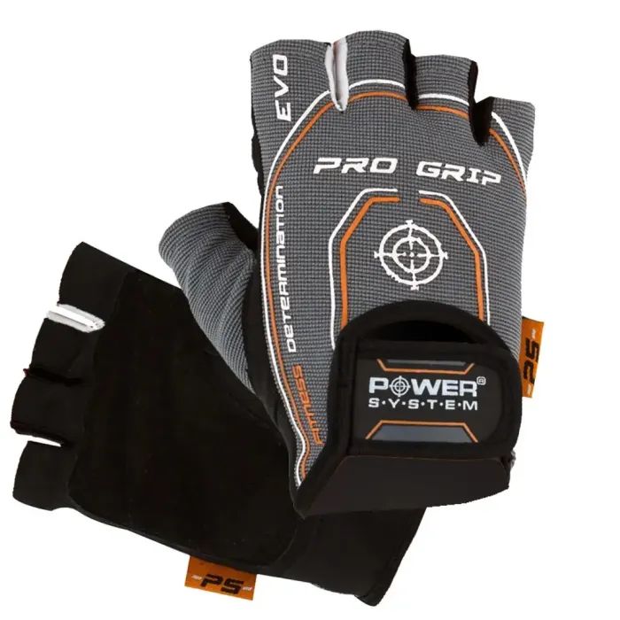 Перчатки для фитнеса Power System PS-2260 Pro Grip EVO Grey L (PS_2260GR-4_L) изображение 2