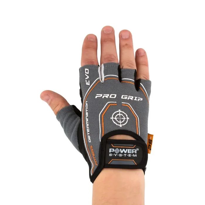Перчатки для фитнеса Power System PS-2260 Pro Grip EVO Grey L (PS_2260GR-4_L) изображение 3