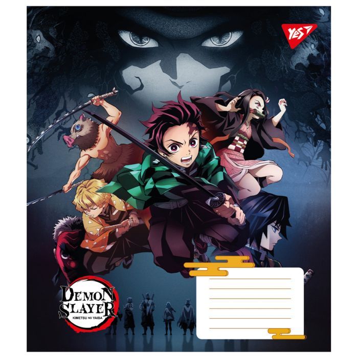 Зошит Yes Demon slayer. Power 24 аркушів лінія (767313) зображення 5
