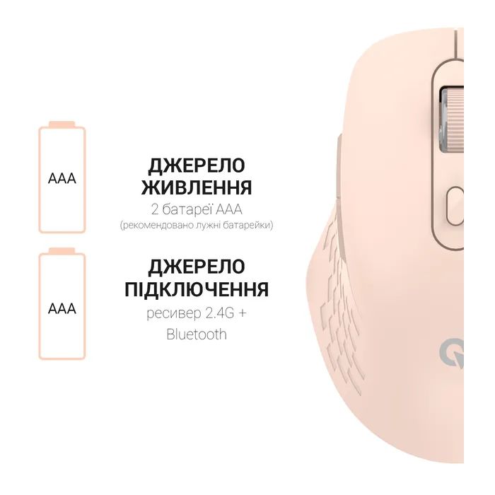 Мышка OfficePro M230C Silent Click Wireless/Bluetooth Blue (M230С) изображение 11