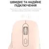 Мышка OfficePro M230P Silent Click Wireless/Bluetooth Pink (M230P) изображение 7