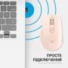 Мышка OfficePro M230P Silent Click Wireless/Bluetooth Pink (M230P) изображение 8