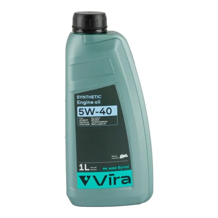 Моторное масло VIRA Synthetic 5W-40 1 л (VI0311)