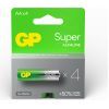 Батарейка Gp AA LR6 Super Alcaline * 4 (15A21-SB4 / 4891199216763) зображення 2