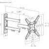Кронштейн Brateck LDA40-223 изображение 2