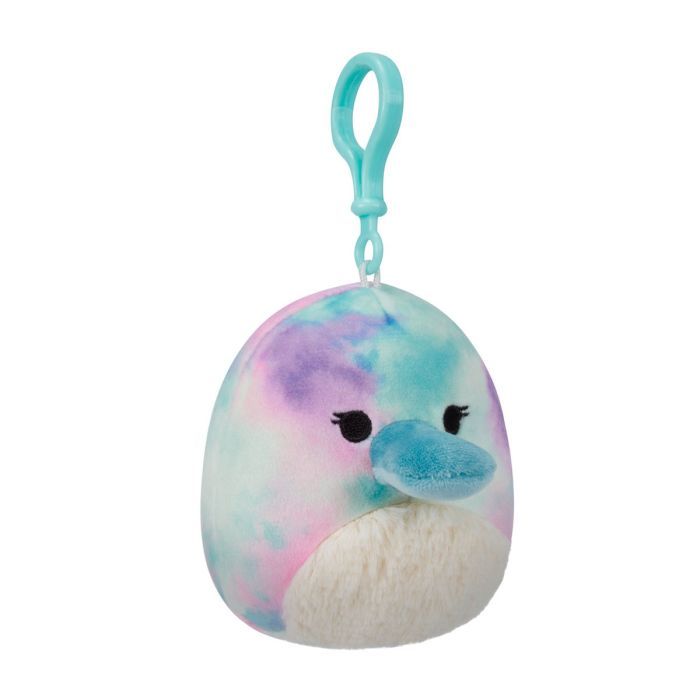 Мягкая игрушка Squishmallows на клипсе – Утконос Бриндал 9 см (SQCP00215) изображение 6