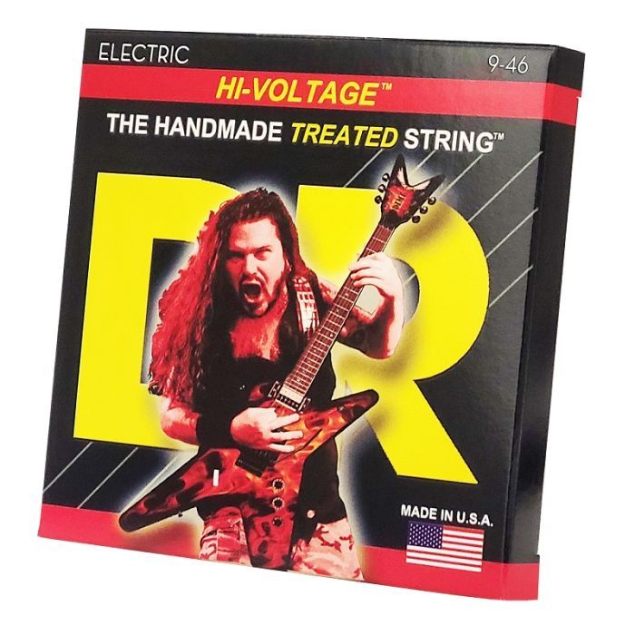 Струны для гитары DR Strings Dimebag Darrell HI-VOLTAGE Electric - Light Heavy (09-46) (DBG-9/46) изображение 2