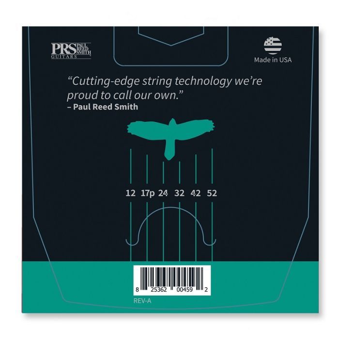 Струни для гітари PRS Signature Heavy Guitar Strings 12-52 (100148006001004) зображення 2