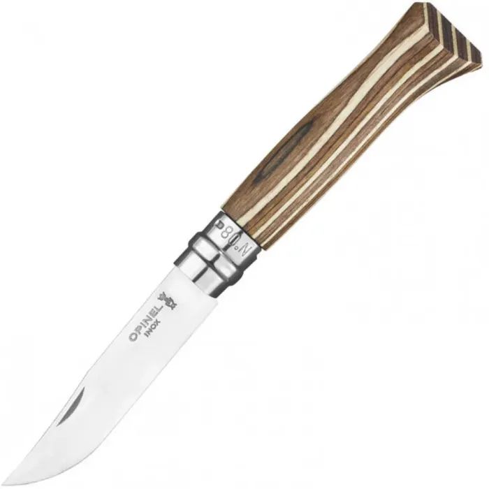 Нож Opinel 8 VRI Laminated сірий (002389) изображение 3