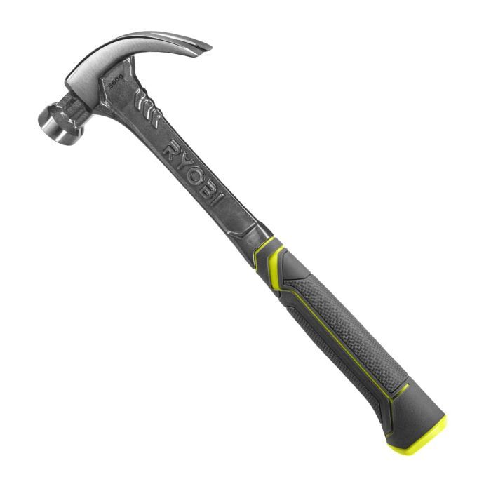 Молоток Ryobi столярный RHHSCC560, 560г, магнитный держатель, рукоятка стекловолокно (5132006036) изображение 5