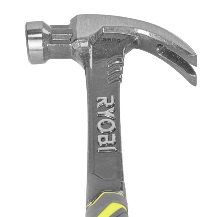 Молоток Ryobi столярный RHHSCC560, 560г, магнитный держатель, рукоятка стекловолокно (5132006036) изображение 8