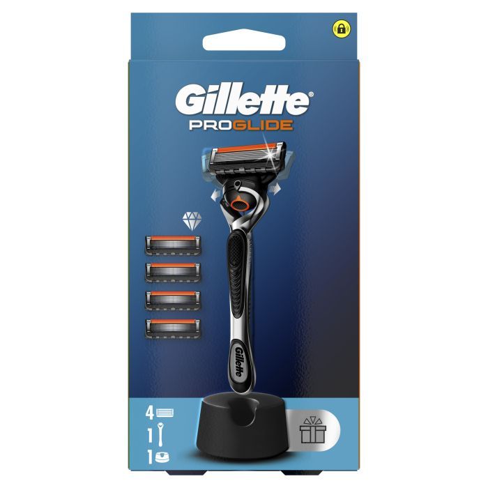 Бритва Gillette Fusion ProGlide з 4 змінними картриджами + Підставка (8700216357227) зображення 2