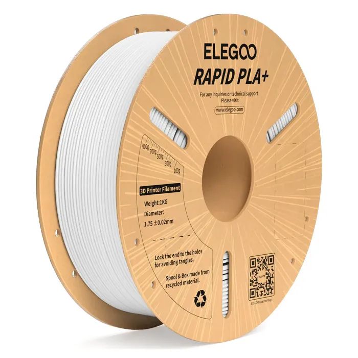 Пластик для 3D-принтера ELEGOO Rapid PLA Plus 1кг, 1.75мм, orange (50.203.0120)