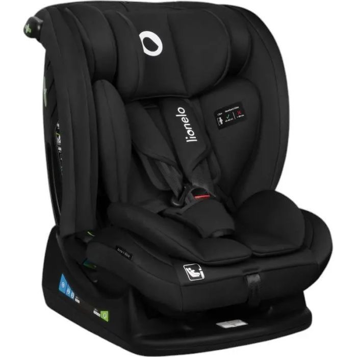 Автокресло Lionelo Izzy I-Size Black Grey (LO-IZZY I-SIZE BLACK GREY) изображение 3