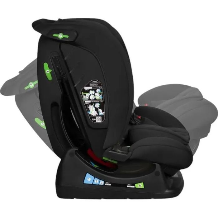Автокресло Lionelo Izzy I-Size Black Grey (LO-IZZY I-SIZE BLACK GREY) изображение 9