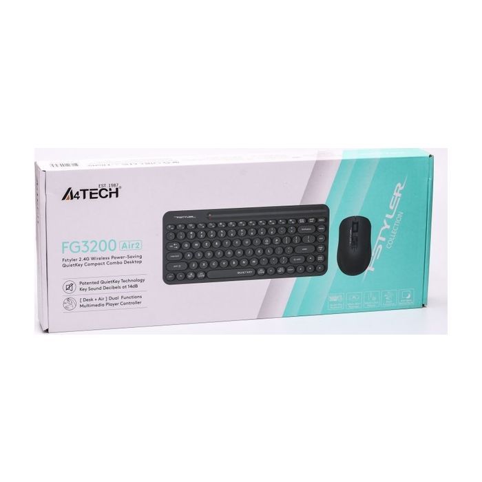 Комплект A4Tech FG3200 Air2 Wireless Grey (4711421997270) изображение 7