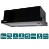 Вытяжка кухонная Ventolux GARDA 60 BK (900) LED изображение 3
