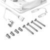 Кулер для корпуса ID-Cooling TF-12025-PRO ARGB TRIO WHITE изображение 5