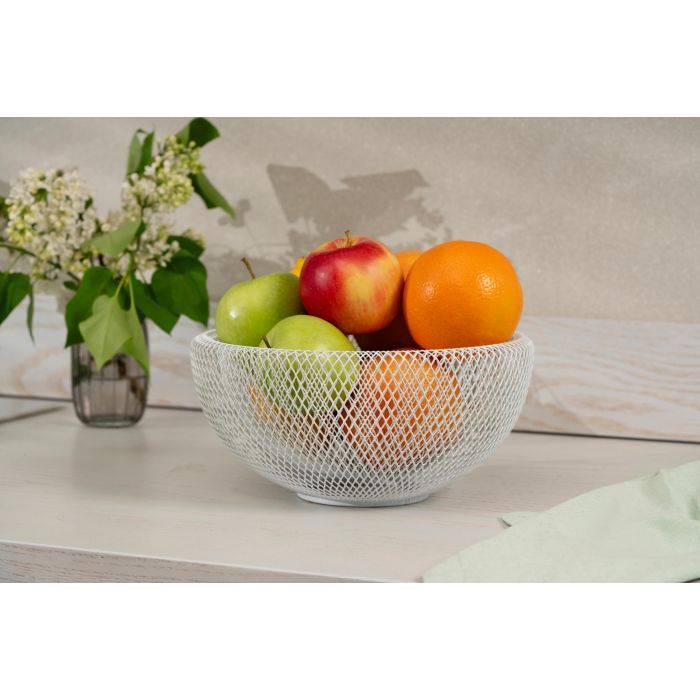Фруктовниця Ardesto Midori 25х25х12см, метал, чорний (AR0902B) зображення 5