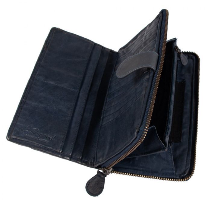 Кошелек Ashwood D84 Navy изображение 6