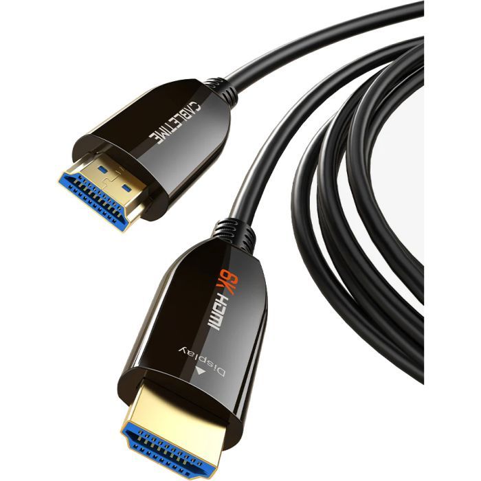 Кабель мультимедійний HDMI to HDMI 30.0m v2.1 AOC Cabletime (CA914050)