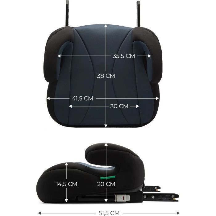 Автокрісло Kinderkraft бустер i-Boost Black (KCIBOO00BLK0000) (5902533924813) зображення 6