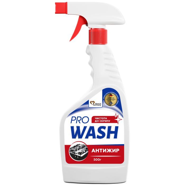 Спрей для чистки кухни Pro Wash Антижир 500 г (4262396145444)