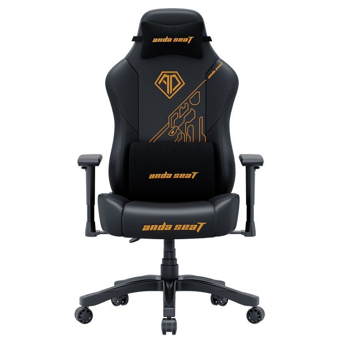 Кресло игровое Anda Seat Phantom 3 Fabric Size L Dark Grey (AD18Y-06-GB-F) изображение 2