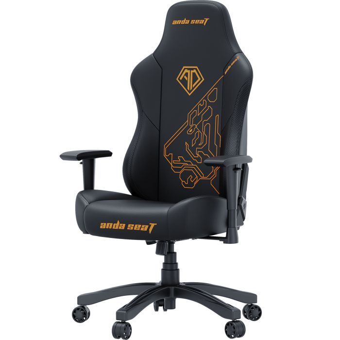 Кресло игровое Anda Seat Phantom 3 Fabric Size L Dark Grey (AD18Y-06-GB-F) изображение 7