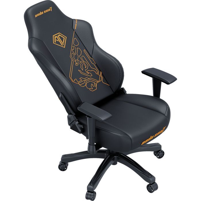 Кресло игровое Anda Seat Phantom 3 Fabric Size L Dark Grey (AD18Y-06-GB-F) изображение 8