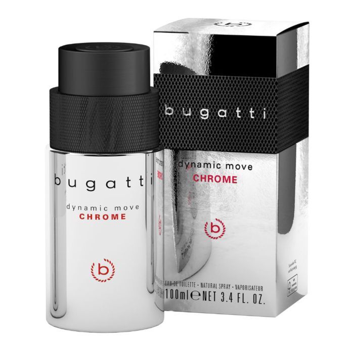 Туалетная вода Bugatti Dynamic Move Chrome 100 мл (4051395412141) изображение 2
