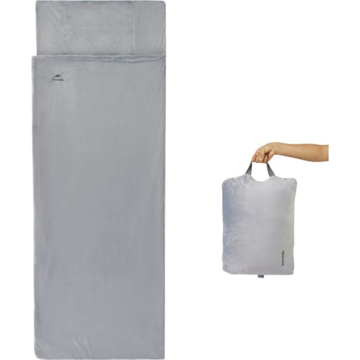 Спальний мішок Naturehike CNK2300SD022, світло-сірий (6976507667333)