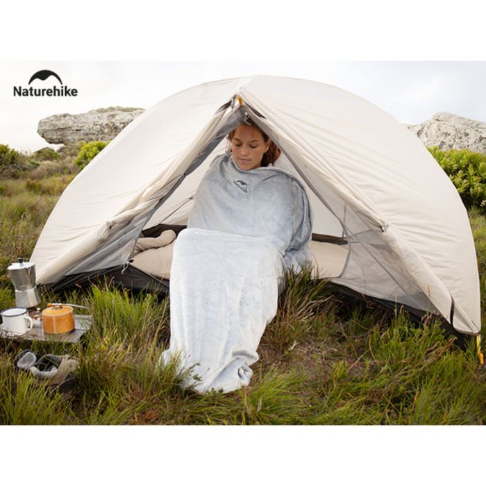 Спальний мішок Naturehike CNK2300SD022, світло-сірий (6976507667333) зображення 7