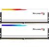 Модуль пам'яті для комп'ютера DDR5 64GB (2x32GB) 6000 MHz Ripjaws M5 RGB Matte White G.Skill (F5-6000J3040G32GX2-RM5RW)