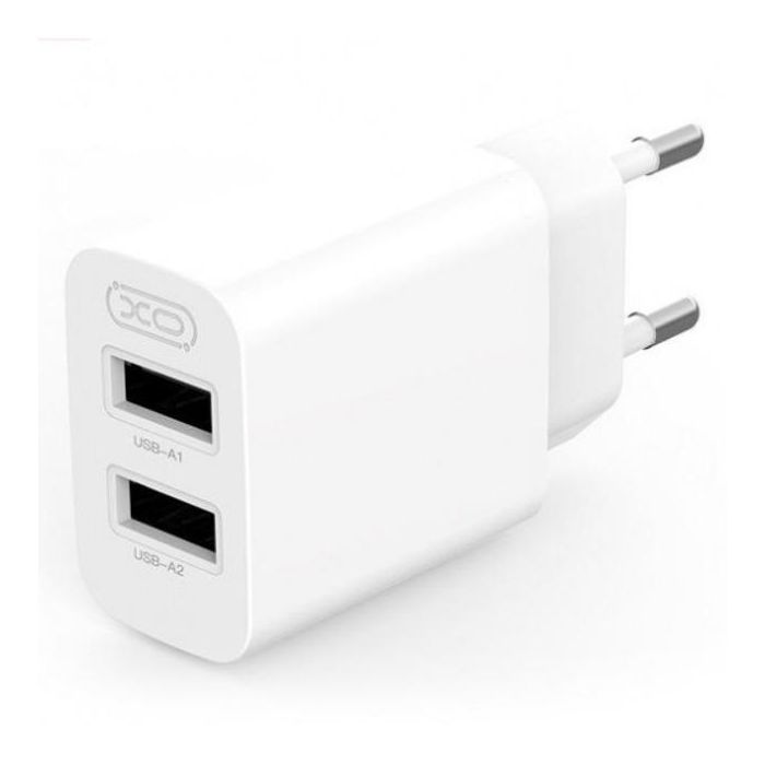 Зарядное устройство XO L109 12W (2USB/2.4A) + USB - Lightning White (XO-L109-L) изображение 2