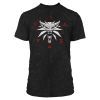Футболка Jinx The Witcher 3 - Wolf Signs Tee Black, M (JINX-10013M)