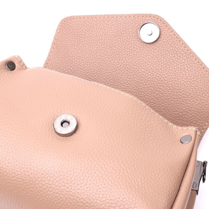 Сумка Vintage Компактная кожаная женская (22256) изображение 6