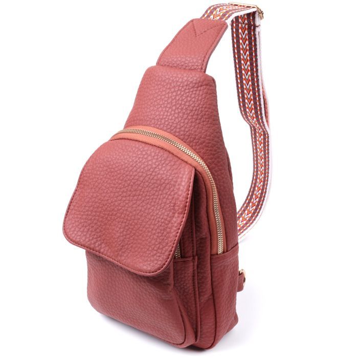 Сумка Vintage З екошкіри Бордова (22762)