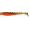 Силікон рибальський FishUP U-Shad 4" 205 - Watermelon/Flo Orange (8шт/уп) (1864.11.22)