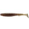 Силикон рыболовный FishUP U-Shad 3.5" 045 - Green Pumpkin/Red&Black (8шт/уп) (1864.09.57)