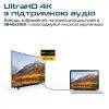 Кабель мультимедийный USB-C to HDMI M 1.5m grey Promate (hdlink-60h.grey) изображение 3