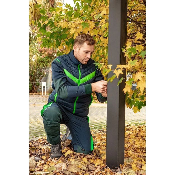 Жилет робочий Neo Tools PREMIUM, зимовий, утеплений, полиестер, XL(54), чорно-зелений (81-534-XL) зображення 6
