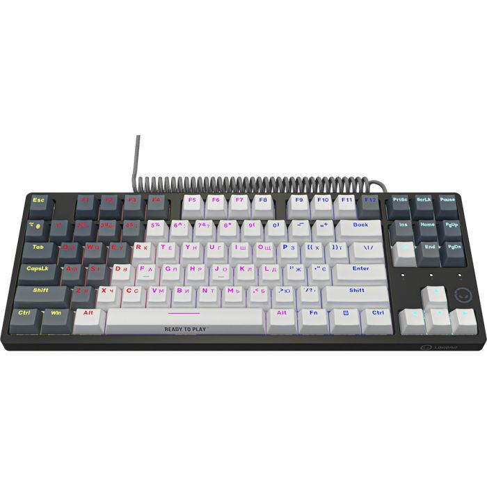 Клавиатура Lorgar Azar 514TKL RGB Mechanical USB UA Black/Grey (LRG-GK514TKL-BK-UA) изображение 2