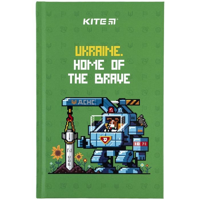 Книга записная Kite UA А6, 80 листов, клетка (K24-199-4) изображение 2