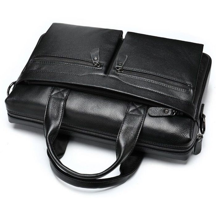 Сумка Vintage Черная (14579) изображение 12